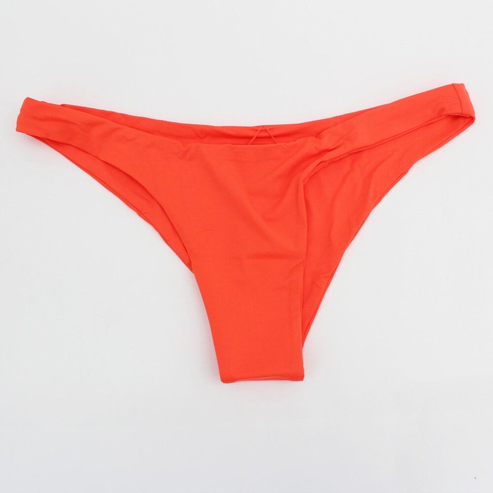 Dippin Daisys Nocturnal Neon Orange Cheeky Bikini Bottom